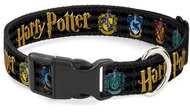 Buckle-down Resistant dog collar with plastic buckle, regular, size M, Harry Potter - Dog Collar