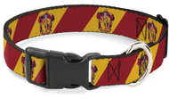 Buckle-down Resistant dog collar with plastic buckle, regular, size M, Harry Potter, Gryffindor - Dog Collar