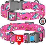 Waudog Nylon Collar Unicorn QR 35-58cm/2.5cm - Dog Collar