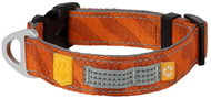 Woolly Wolf Collar Roam Terracotta Ripple - Dog Collar
