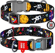 Waudog Nylon Collar NASA QR 35-58cm/2.5cm - Dog Collar