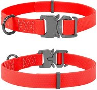 Waudog Collartex Fastex Waterproof Collar Red 23-35cm/1.5cm - Dog Collar