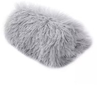 Petproducts Fluffy Blanket Light Grey 120×95cm - Bed