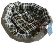Petproducts Lair with Paw, Grey 45 × 40cm - Pet Bed