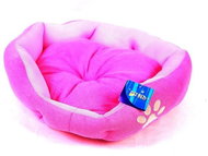 Petproducts Lair with Paw, Pink 45 × 40cm - Pet Bed