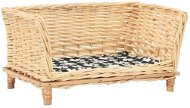 Shumee Lair with a Pillow Natural Willow 50 × 33 × 35cm - Bed