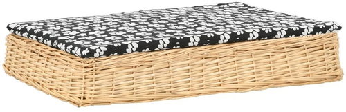 Shumee Flat Bed with a Willow Pillow 110 × 75 × 15cm - Pet Bed - Main image