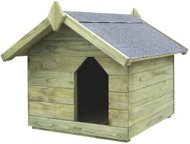 Bouda pro psa Zahradní psí bouda s otevírací střechou impregnovaná borovice 74 × 78,5 × 61,5 cm - Bouda pro psa