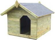 Záhradná psia búda s otváracou strechou impregnovaná borovica 85 × 103,5 × 72 cm - Búda pre psa