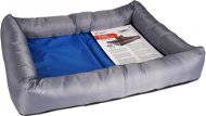 Flamingo Cooling Bed for Dogs Blue/Grey S 50 × 40 × 8.5cm - Dog Cooling Pad