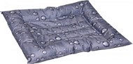 Flamingo Cooling Bed for Dogs Grey Drop Pattern 56 × 66cm - Dog Cooling Pad