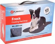 Flamingo Cooling Pad Bone Grey Pattern Drops - Dog Cooling Pad