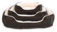 LES FILOUS MONTANA Brown Bed 86 × 61 × 23cm - Pet Bed