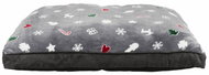 Trixie Pillow Yuki Christmas Motif Grey 90 x 65cm - Pet Bed