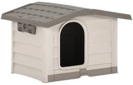 Shumee Doghouse beige-brown 89 × 75 × 62 cm - Dog Kennel