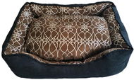 Petproducts Psí pelech hnědý 61 × 48 cm - Pelíšek