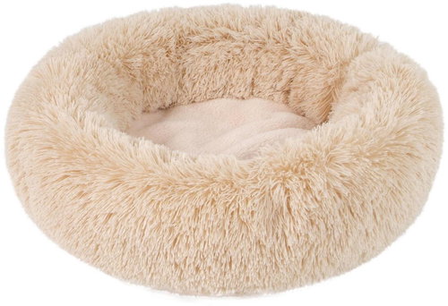 Fenica Ronda Soft bed round beige 50 cm - Pet Bed - Main image