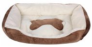 Merco Comfy Dog Bed Brown M 70 × 50 × 15cm - Bed