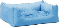 Argi Rectangular pet bed with cushion blue 45 × 35 × 18 cm - Pet Bed