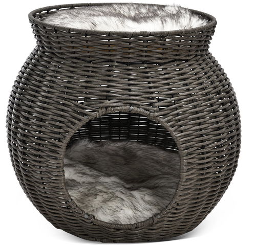 Pet Star Ratanový domeček ručně pletený dvoupatrový 51 × 45 cm - Pelíšek - Hlavní obrázek