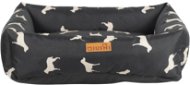 Qiushi pelíšek pro psy černý S 50 × 40 × 16 cm - Bed