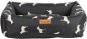Qiushi pelíšek pro psy černý L 90 × 60 × 20 cm - Bed