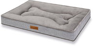Qiushi dog bed grey L 90 × 60 × 7 cm - Pet Bed