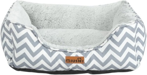 Qiushi dog bed grey and white XXL 105 × 80 × 23 cm - Pet Bed - Main image