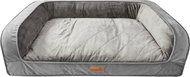 Qiushi sofa bed deluxe grey M 90 × 68 × 22 cm - Pet Bed