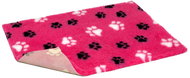 Vetbed Original UK Anti-slip mat Cherry with two types of paws S - Dog Mat
