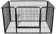 Sognmics Pet pen Liftera 122 cm black - Dog Playpen