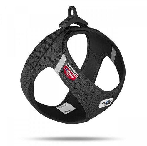 Pet Amour Harness Curli Claps Black L - Harness - Main image