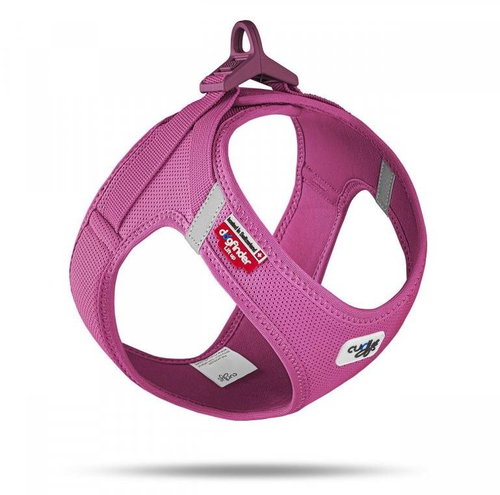 Pet Amour Harness Curli Claps Fuchsia L - Harness - Main image