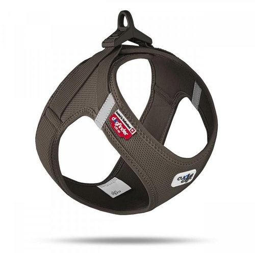Pet Amour Harness Curli Claps Brown L - Harness - Main image