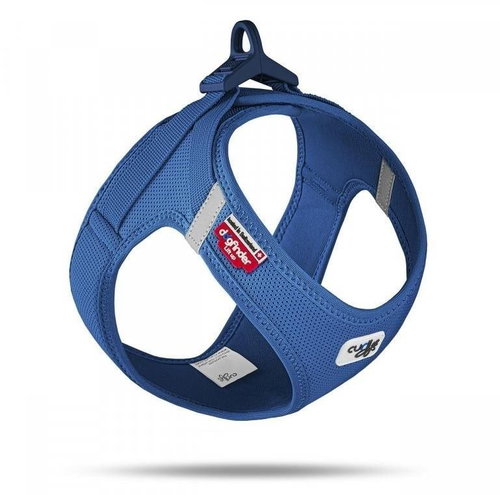 Pet Amour Harness Curli Claps Blue L - Harness - Main image