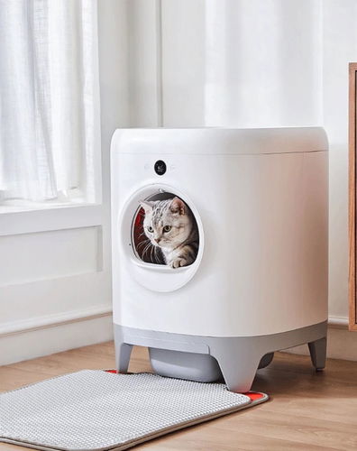 Automatic, Self-Cleaning Litter Box for Cats