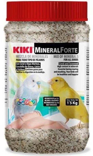 Kiki Mineral forte sand for birds 1,5 kg - Bird Sand - Main image