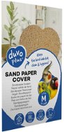 Duvo+ Pieskový koberec do klietky 25 × 40 cm M 6 ks - Podstielka pre vtáky