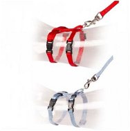 DUVO+ Uni Harness with Leash for Kittens Mix of Colours 15-25cm × 0.8cm-125cm - Harness