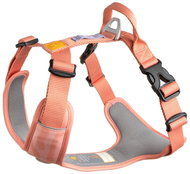 Woolly Wolf Harness with hand loop Roam Salmon Pink Ripple XL - Harness