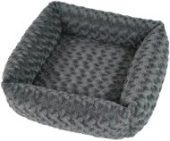 Olala Pets Cube Fuzzy, 53 x 53cm, Grey - Bed
