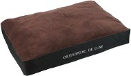 Olala Pets De Luxe Orthopedic Mattress 110 x 80cm, Brown - Dog Bed