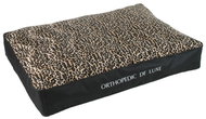 Olala Pets Orthopedic Mattress De Luxe 60 x 40cm, Leopard - Dog Bed