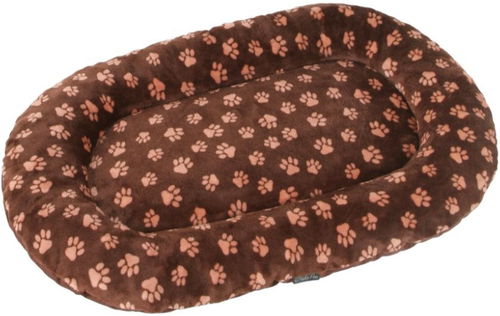 Olala Pets Poduška 60 × 40 cm hnědá tlapka - Pelíšek - Hlavní obrázek