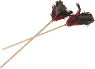 Olala Pets Wooden Colourful Feather - approx. 55cm - Cat Toy