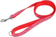Olala Pets paw leash 15 mm × 150 cm - pink - Lead