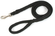 Olala Pets Rope Dog Leash, Round, 14mm × 150cm, Black - Leash