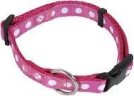 Olala Pets Dotty Collar 10mm x 20-35cm, Pink - Dog Collar