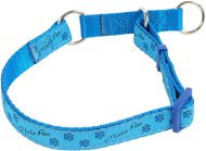 Olala Pets obojok polosťahovací labky 15 mm × 23-35 cm, modrý - Obojok pre psa