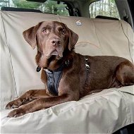Kurgo Wander Bench Seat Cover -hampton sand - Dog Car Seat Cover